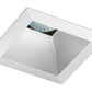 Juno Aculux Recessed Lighting 432SQHZ-SF 3-1/4" Line Voltage, Low Voltage, LED Square Downlight Lensed Reflector Self Flanged, Haze Trim