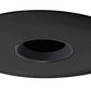 Juno Aculux Recessed Lighting 4331N-BL 3-1/4" Adjustable Lensed Pinhole Line Voltage, Low Voltage, LED, Black Alzak Reflector, Black Trim