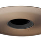 Juno Aculux Recessed Lighting 4332N-ABZ 3-1/4" Lensed Pinhole Line Voltage, Low Voltage, LED, Black Alzak Reflector, Aged Bronze Trim