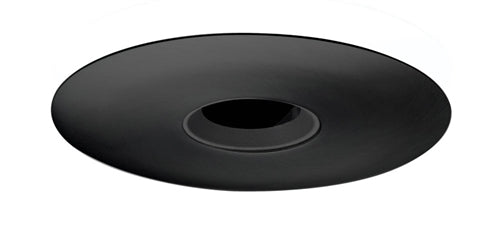 Juno Aculux Recessed Lighting 4337N-BL (3DPIN BS BLSF) 3-1/4 Low Voltage, LED Pinhole, Black Alzak Reflector, Black Trim