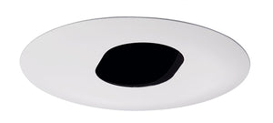 Juno Aculux Recessed Lighting 4345N-WH 3-1/4" Low Voltage, LED Slot Pinhole, White Trim