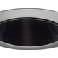 Juno Aculux Recessed Lighting 437NB-SC (3DP BS SCR) 3-1/4" Low Voltage, LED Deep Downlight Cone, Black Alzak Reflector, Satin Chrome Trim