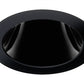 Juno Aculux Recessed Lighting 437NB-SF (3DP BS SF) 3-1/4" Low Voltage, LED Deep Downlight Cone , Black Alzak Reflector, Self Flanged Trim