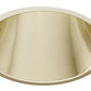 Juno Aculux Recessed Lighting 437NG-FM 3-1/4" Low Voltage, LED Deep Downlight Cone Flush Mount, Gold Alzak Trim