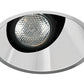 Juno Aculux Recessed Lighting 438NC-FM (3AC CS FM) 3-1/4" Low Voltage, LED Angle Cut Flush Mount, Clear Alzak Trim