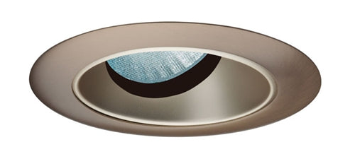 Juno Aculux Recessed Lighting 438NWHZ-ABZ (3AC WTD ABZR) 3-1/4" Low Voltage, LED Angle Cut , Wheat Haze Alzak Reflector, Aged Bronze Trim