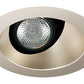 Juno Aculux Recessed Lighting 438NWHZ-SF (3AC WTD SF) 3-1/4" Low Voltage, LED Angle Cut , Wheat Haze Alzak Reflector, Self Flanged Trim
