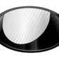 Juno Aculux Recessed Lighting 439NB-FM 3-1/4" Line Voltage, Low Voltage, LED Downlight Lensed Wall Wash, Black Alzak Reflector, Flush Mount Trim