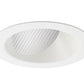 Juno Aculux Recessed Lighting 439NW-SF 3-1/4" Line Voltage, Low Voltage, LED Downlight Lensed Wall Wash, White Cone, Self Flanged Trim