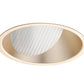 Juno Aculux Recessed Lighting 439NWHZ-FM 3-1/4" Line Voltage, Low Voltage, LED Downlight Lensed Wall Wash, Haze Alzak Reflector, Flush Mount Trim