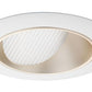 Juno Aculux Recessed Lighting 439NWHZ-WH 3-1/4" Line Voltage, Low Voltage, LED Downlight Lensed Wall Wash, Wheat Haze Alzak Reflector, White Trim