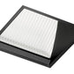 Juno Aculux Recessed Lighting 439SQBHZ-FM 3-1/4" Line Voltage, Low Voltage, LED Lensed Wall Wash Reflector Square Downlight, Black Haze Flush Mount Trim