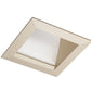 Juno Aculux Recessed Lighting 439SQWHZ-SF 3-1/4" Line Voltage, Low Voltage, LED Lensed Wall Wash Reflector Square Downlight, Wheat Haze Self Flanged Trim