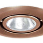 Juno Recessed Lighting 440-ABZ (440 ABZ) 4" Line Voltage, Low Voltage, Flush Gimbal Ring Trim, GU10 Base, Aged Bronze Trim