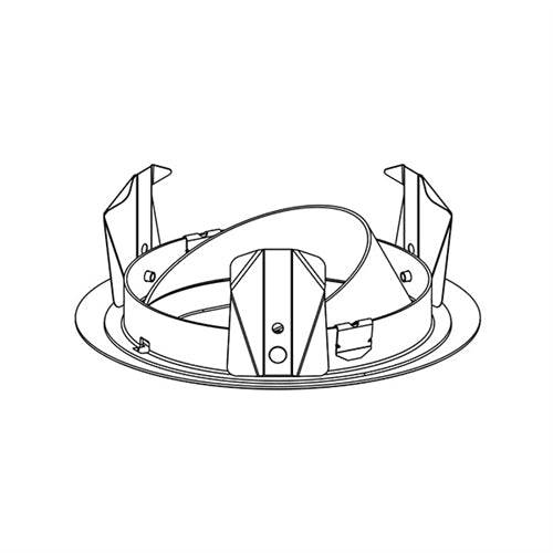 Juno Recessed Lighting 45L-WH (45L WH) 4" Adjustable Slot Trim, White Trim