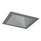 Juno Aculux Recessed Lighting 5007SQHZ-SF (4SQD CD SF) 4 inch LED Square Deep Downlight Reflector, Self Flanged, Haze Reflector