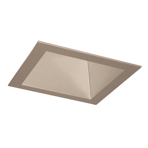 Juno Aculux Recessed Lighting 5007SQWHZ-SF (4SQD WTD SF) 4 inch LED Square Deep Downlight Reflector, Self Flanged, Wheat Haze Reflector