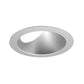 Juno Aculux Recessed Lighting 5008HZ-SF (4AC CD SF) 4 inch LED 45 Degree Angle-Cut Cone Trim, Self Flanged, Haze Alzak Finish