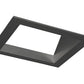 Juno Aculux Recessed Lighting 5008SQBHZ-SF (4SQA BD SF) 4 inch LED Square 45 Degree Angle-Cut Reflector, Self Flanged, Black Haze Reflector