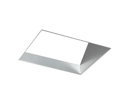 Juno Aculux Recessed Lighting 5008SQHZ-FM (4SQA CD FM) 4 inch LED Square 45 Degree Angle-Cut Reflector, Flush Mount, Haze Reflector