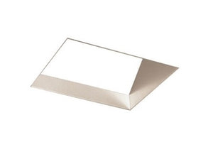 Juno Aculux Recessed Lighting 5008SQWHZ-FM (4SQA WTD FM) 4 inch LED Square 45 Degree Angle-Cut Reflector, Flush Mount, Wheat Haze Reflector