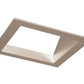 Juno Aculux Recessed Lighting 5008SQWHZ-SF (4SQA WTD SF) 4 inch LED Square 45 Degree Angle-Cut Reflector, Self Flanged, Wheat Haze Reflector