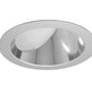 Juno Aculux Recessed Lighting 5009C-SF (4WW CS SF) 4 inch LED Lensed Wall Wash Trim, Self Flanged, Clear Specular Alzak Finish