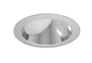 Juno Aculux Recessed Lighting 5009C-SF (4WW CS SF) 4 inch LED Lensed Wall Wash Trim, Self Flanged, Clear Specular Alzak Finish