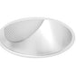 Juno Aculux Recessed Lighting 5009W-FM (4WW W FM) 4 inch LED Lensed Wall Wash Trim, Flush Mount, White Finish