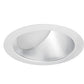 Juno Aculux Recessed Lighting 5009W-SF (4WW W SF) 4 inch LED Lensed Wall Wash Trim, Self Flanged, White Finish