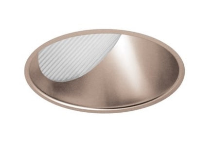 Juno Aculux Recessed Lighting 5009WHZ-FM (4WW WTD FM) 4 inch LED Lensed Wall Wash Trim, Flush Mount, Wheat Haze Alzak Finish