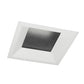 Juno Aculux Recessed Lighting 5302SQBHZ-BL-SF (4SQDBV BD BLSF WET) 4 inch LED Square Lensed Downlight Bevel Trim, Self Flanged, Black Trim