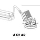 Juno Aculux AX2 AR 12LM 35K 80CRI 45D ZT MVOLT Recessed Lighting 2 inch LED Remodel Standard Adjustable Housing 1000 Lumens, 3500K Color Temperature, 80 CRI, Wide Flood Beam, 120-277V 0-10V Dimmable Light