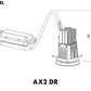 Juno Aculux AX2 DR 12LM 30K 90CRI 24D ZT MVOLT Recessed Lighting 2 inch LED Remodel Standard Housing 1000 Lumens, 3000K Color Temperature, 90 CRI, Narrow Flood Beam, 120-277V 0-10V Dimmable Light