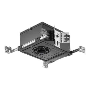 Juno Aculux AX2SQ A 08LM 30K 90CRI 35D FPC 120 CP ICAT Recessed Lighting 2 inch LED New Construction IC Square Adjustable Housing 800 Lumens, 3000K Color Temperature, 90 CRI, Flood Beam, 120V Dimmable Light