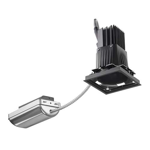 Juno Aculux AX2SQ DR 12LM 35K 80CRI 18D ZT MVOLT Recessed Lighting 2 inch LED Remodel Standard Square Housing 1000 Lumens, 3500K Color Temperature, 80 CRI, Spot Beam, 120-277V 0-10V Dimmable Light