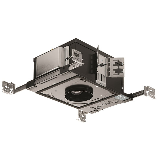 Juno Aculux AX3 A G4 20LM 35K 80CRI 12D EZ1 MVOLT ICAT Recessed Lighting 3 inch IC LED New Construction Adjustable Housing, 2000 Lumens, 80 CRI, 12 Degree Spot, eldoLED 0-10V, 1%Dim, 120-277V