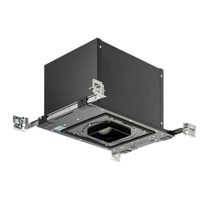 Juno Aculux AX3SQ A 10LM WDTW 90CRI 35D DMXR MVOLT ICAT Recessed Lighting 3 inch IC LED New Construction Square Adjustable Housing, WarmDim (1800K-3000K) and Tunable White (2000K-4350K), 1000 Lumens, 90 CRI, 35 Degree Flood, DMX,RDM Driver, 1% Dim, 120-27