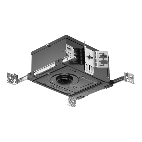 Juno Aculux Recessed Lighting IC207LA-827-N-U 2 inch LED New Construction IC Adjustable Housing 800 Lumens, 2700K Color Temperature, 80 CRI, Narrow Flood Beam, 120-277V 0-10V Dimmable Light