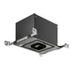 Juno Aculux Recessed Lighting IC420LSQ-930-N-1 3-1/4 inch LED New Construction Adjustable IC Square Housing, 2000 Lumens, 3000K Color Temperature, 90 CRI, Narrow Flood Beam, 120V, Forward & Reverse Phase Dimming, 5%
