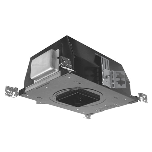 Juno Aculux Recessed Lighting IC522LSQ-930-F-EZB 4 inch LED New Construction Square Adjustable IC Housing, 2200 Lumens, 3000K Color Temperature, 90 CRI, Flood Beam, 120-277V, eldoLED SOLOdrive 0-10V Dimming, 