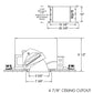 Juno Aculux IC64  Recessed Lighting 5-5/8 inch Line Voltage New Construction IC  Open Aperture Adjustable Housing
