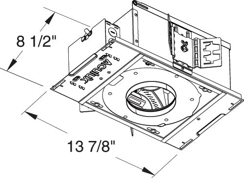 Juno Aculux IC943L-830-S-U  Recessed Lighting 3-1/4 inch LED New Construction IC Housing 700 lumens, 3000K Color Temp, 85 CRI, Spot Beam, 120-277V 0-10V Dimmable Light