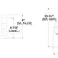 Juno LRM4 13LM 35K 277 G4 90CRI EZB Indy 4" Round Remodel Housing, 1300 Lumens, 3500K Color Temperature, 277V, Generation 4, 90 CRI, eldoLED 0-10V SOLOdrive Logarithmic Dimming to 