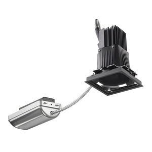 Juno Aculux Recessed Lighting TC207LSQDR-930-F-1 2 inch LED Remodel Standard Square Housing 700 Lumens, 3000K Color Temperature, 90 CRI, Flood Beam, 120V Dimmable Light