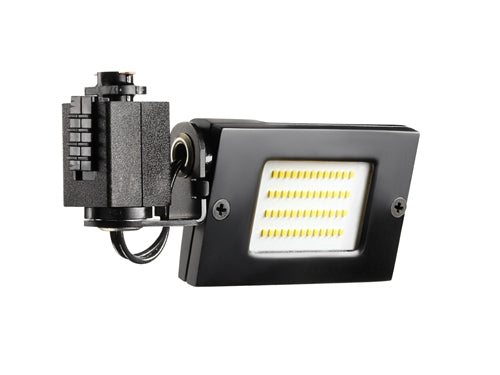 Juno Track Lighting TL103LED-3K-BL Trac 12 LED Mini Flood, 4.4W 3000K Color Temp, Linear Lighting Fixture, Black Color