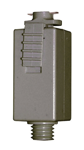 Juno Track Lighting TLQJASL (TLQJA SL) Trac 12 Quick Jack Adapter for Quick Jack Fixtures, Silver Color