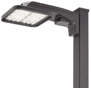 Lithonia KAX1 LED P1 50K R3 MVOLT RPA PER PIRH DWHXD Area Light 50W 5000K Color, Type 3 Distribution, 120-277V Round Pole Mounting, White