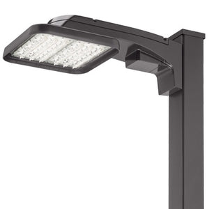 Lithonia KAX1 LED P3 30K R4 480 RPA DDBTXD Area Light 130W P3 Performance Package, 3000K Color, Type 4 Distribution, 120-277V, Round Pole Mounting, Textured Dark Bronze