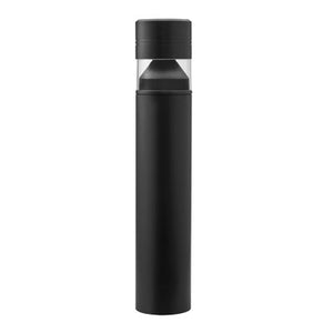 Lithonia KBC8 LED 16C 530 30K SYM MVOLT DBLXD 8" Round Architectural LED Bollard, 16 LEDs, 530mA, 3000K Color Temperature, Symmetric Distribution, 120-277V, Black Finish